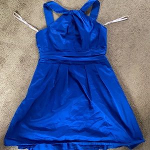 Size 14 royal blue David’s bridal dress
